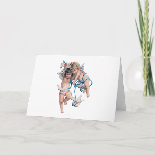 地上の平和の天使は人に善い意志 シーズンカード (正面)