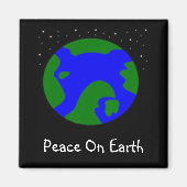地上の平和 マグネット (正面)