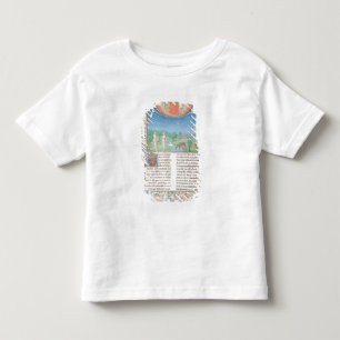 地上の楽園、世界の7つの年齢の本 トドラーTシャツ