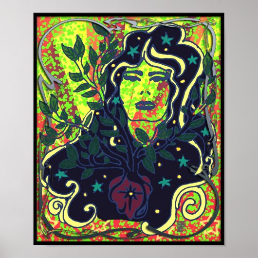 地上の母親 ポスター (正面)