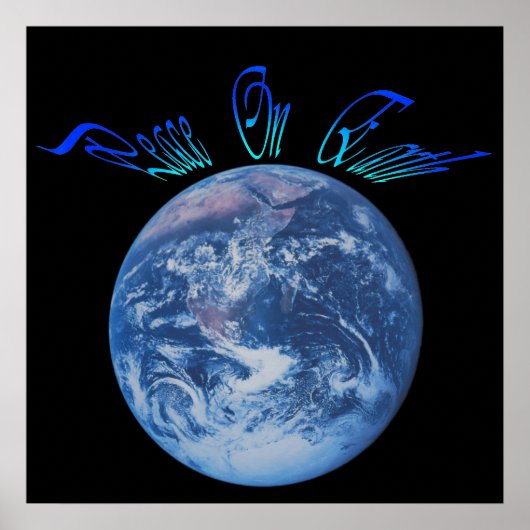 地上の神の平和 ポスター (正面)