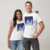 地上の雪の人の平和 Tシャツ (ユニセックス)