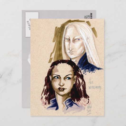 地上はがき ポストカード (正面/裏面)