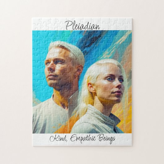 地上外エイリアン種族 ジグソーパズル (縦)