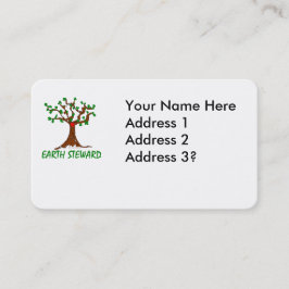 地上管理人 名刺