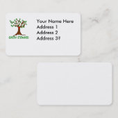 地上管理人 名刺 (正面/裏面)