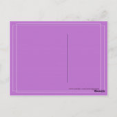 地上蘭中国の葉書 ポストカード (裏面)