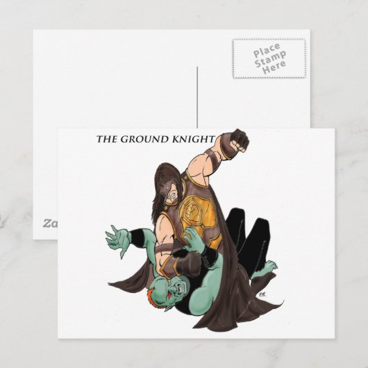 地上騎士 ポストカード (正面/裏面)