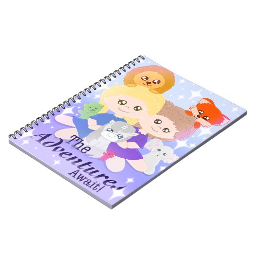 地下おもちゃ協会の冒険ノート ノートブック (左側)