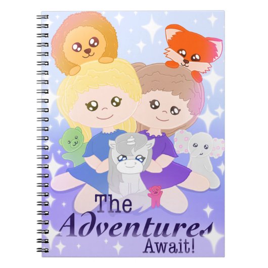 地下おもちゃ協会の冒険ノート ノートブック (正面)