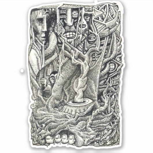 地下で シール (正面)