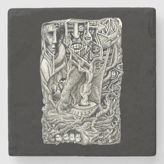 地下で ストーンコースター (正面)