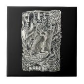 地下で タイル (正面)