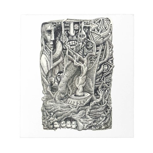 地下で ノートパッド (正面)