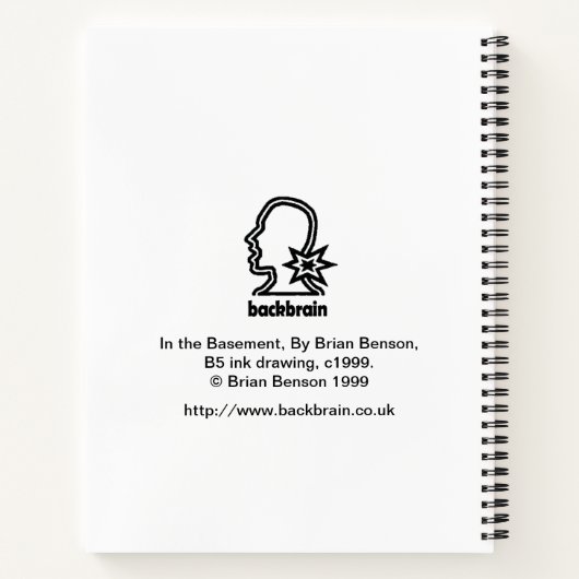 地下で ノートブック (裏面)