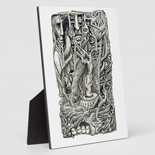 地下で フォトプラーク (側面)