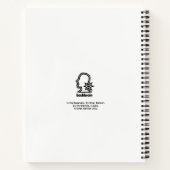 地下で，ブライアン・ベンソン著 ノートブック (裏面)