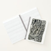 地下で，ブライアン・ベンソン著 ノートブック (内部)