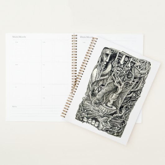 地下で プランナー手帳 (ディスプレー)