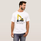 地下に引き締まること Tシャツ (正面フル)