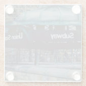 地下のブルース ガラスコースター (裏面)