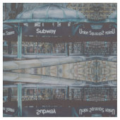 地下のブルース ファブリック (クローズアップ)