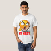 地下のラップのなモンスターのティー Tシャツ (正面フル)