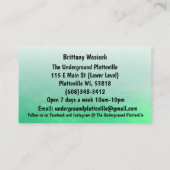 地下の名刺パート2 名刺 (裏面)