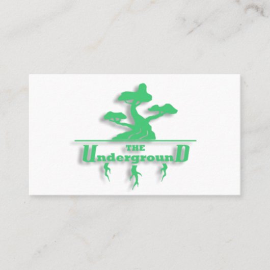 地下の名刺 名刺 (正面)