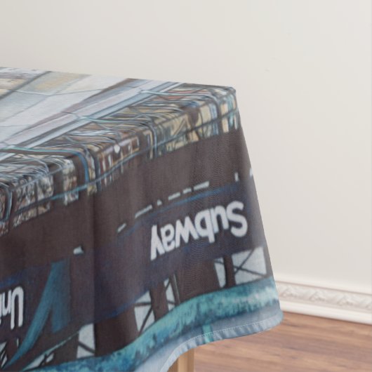 地下の青 テーブルクロス (インサイチュ)