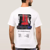 地下のMotorsports Tシャツ (裏面)