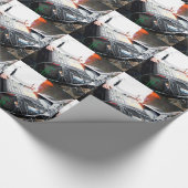 地下ショーのEDM DJの混合音楽 ラッピングペーパー (角)