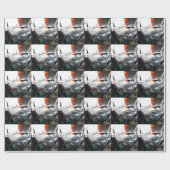 地下ショーのEDM DJの混合音楽 ラッピングペーパー (フラット)