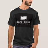 地下テレビ Tシャツ (正面)
