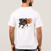 地下世界の守護者 Tシャツ (裏面)