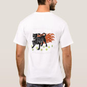 地下世界の守護者 Tシャツ (裏面)
