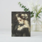 地下世界ゴシック様式のペルセフォン女王 ポストカード (スタンド正面)