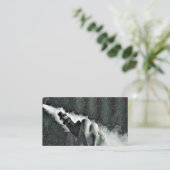 地下事業が活気を帯びている 名刺 (スタンド正面)