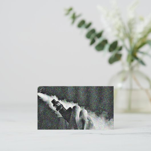 地下事業が活気を帯びている 名刺 (スタンド正面)