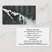 地下事業が活気を帯びている 名刺 (正面/裏面)