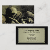 地下墓地の骨 名刺 (正面/裏面)