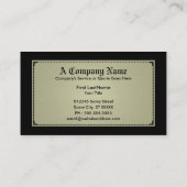 地下墓地の骨 名刺 (裏面)