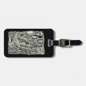 地下室の荷札に ラゲッジタグ (正面横)