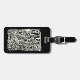 地下室の荷札に ラゲッジタグ