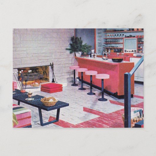 地下室を跳ね上げる ポストカード (正面)