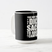 地下牢のマスターのキャンペーン ツートーンマグカップ (正面左)