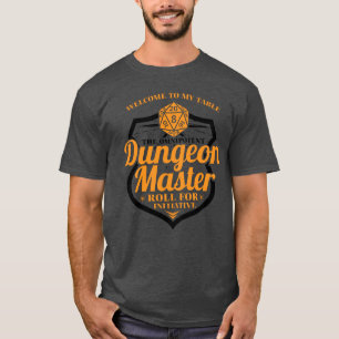 地下牢のマスターのゲーマーRPGのサイコロのおもしろいのギフト Tシャツ