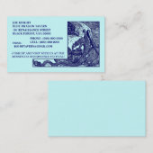 地下牢CONTACT/BUSINESSカードの海軍ドラゴン! 名刺 (正面/裏面)