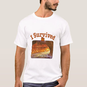 地下生き延び鉄ジオン Tシャツ