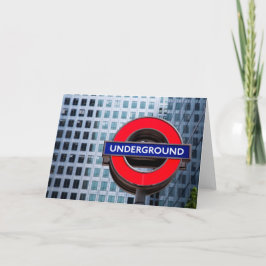 地下空白の挨拶 カード